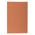 thumbnail image 1 of 2' x 6' Rust Orange Rectangular Braided Area Throw Rug, 1 of 2