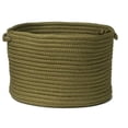 thumbnail image 1 of Colonial Mills  Simply Home Solid- Sherwood 14 in. x 10 in. Utility Basket - Sherwood - 14 in. x 10 in., 1 of 1