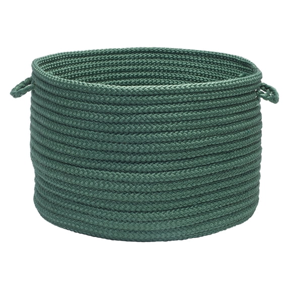 Simply Home Solid Myrtle Green Basket 14in x 10in
