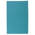 thumbnail image 1 of Colonial Mills 4' x 6' Turquoise Blue Rectangular Braided Area Throw Rug, 1 of 2