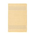 thumbnail image 1 of 9' x 11' Yellow and White Solid All Purpose Handcrafted Reversible Rectangular Area Throw Rug, 1 of 2