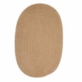 thumbnail image 1 of Colonial Mills 2' x 12' Gold Oval Handmade Braided Area Runner Throw Rug, 1 of 2
