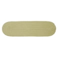 thumbnail image 1 of Colonial Mills Solid Reversible Oval Stair Tread Celery, 1 of 5