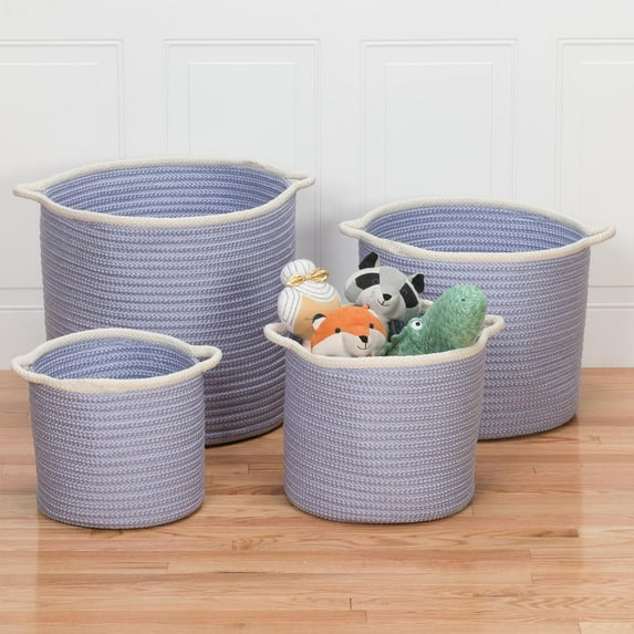 Colonial Mills Sonoma Indoor/Outdoor Basket - Purple 12"x12"x10"