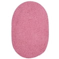 thumbnail image 1 of Colonial Mills Spring Meadow Braided Pink Area Rug 2x6, 1 of 3