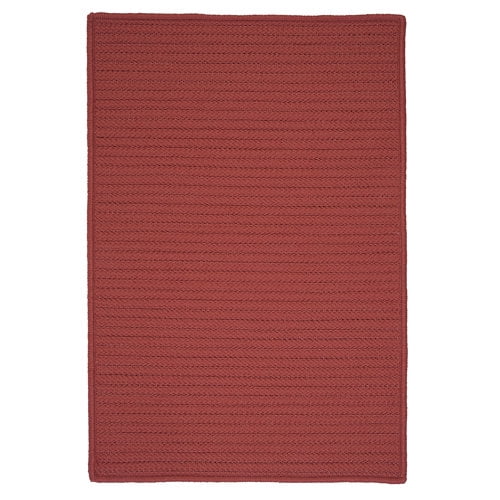 10' x 13' Terracotta Red Rectangular Area Throw Rug