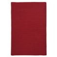 thumbnail image 1 of H578R132X168S Simply Home Solid - Sangria 11x14 Rug, 100% Polypropylene - Rectangle., 1 of 2