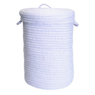 Colonial Mills Ticking Solids Canvas - 18" x 18" x 30" Hamper