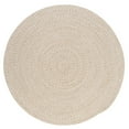 thumbnail image 1 of Colonial Mills 5' Beige Round Handmade Braided Area Throw Rug, 1 of 2