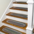 thumbnail image 1 of Colonial Mills WA27A008X028-4 8 x 28 in. Wayland Stair Tread Mats, Blue - Set of 4, 1 of 3