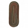 thumbnail image 1 of Colonial Mills WA87R024X156 2 x 13 ft. Wayland Oval Runner Rug, Brown, 1 of 5
