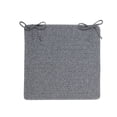 thumbnail image 1 of Colonial Mills Set of 4 Gray Handmade Reversible Square Stair Tread Chair Pad 15", 1 of 2