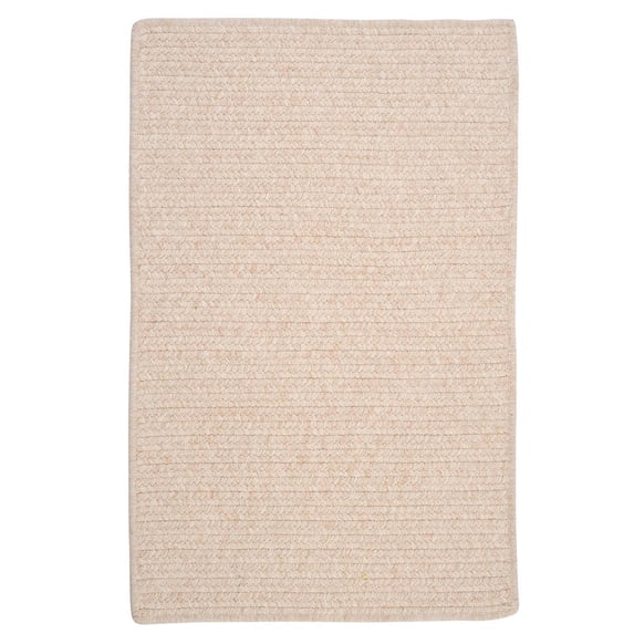 Colonial Mills 10' x 13' Natural Beige Handmade Braided Reversible Rectangular Area Throw Rug