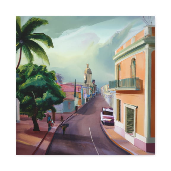 Colonial Morning Light - Canvas