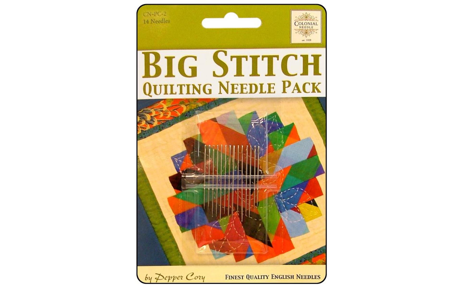 Colonial Needle Big Stitch Quilting Needle PackAssortment 14/Pkg