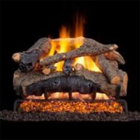 Colonial Oak Gas Logs - 18 in. - Hybrid - Vented Design