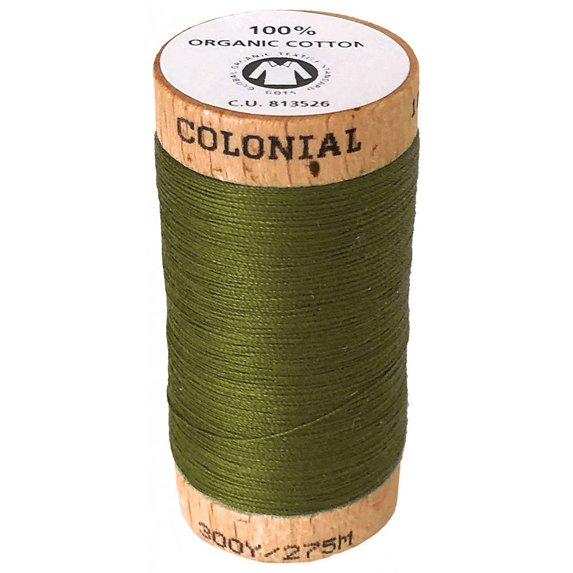 Colonial Organic 50wt Cotton Thread (300yds)