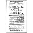 thumbnail image 1 of Colonial Pamphlet 1698. Ntitle-Page Of Gabriel Thomas' Promotional Pamphlet For 'Pensilvania And West-New-Jersey To, 1 of 1
