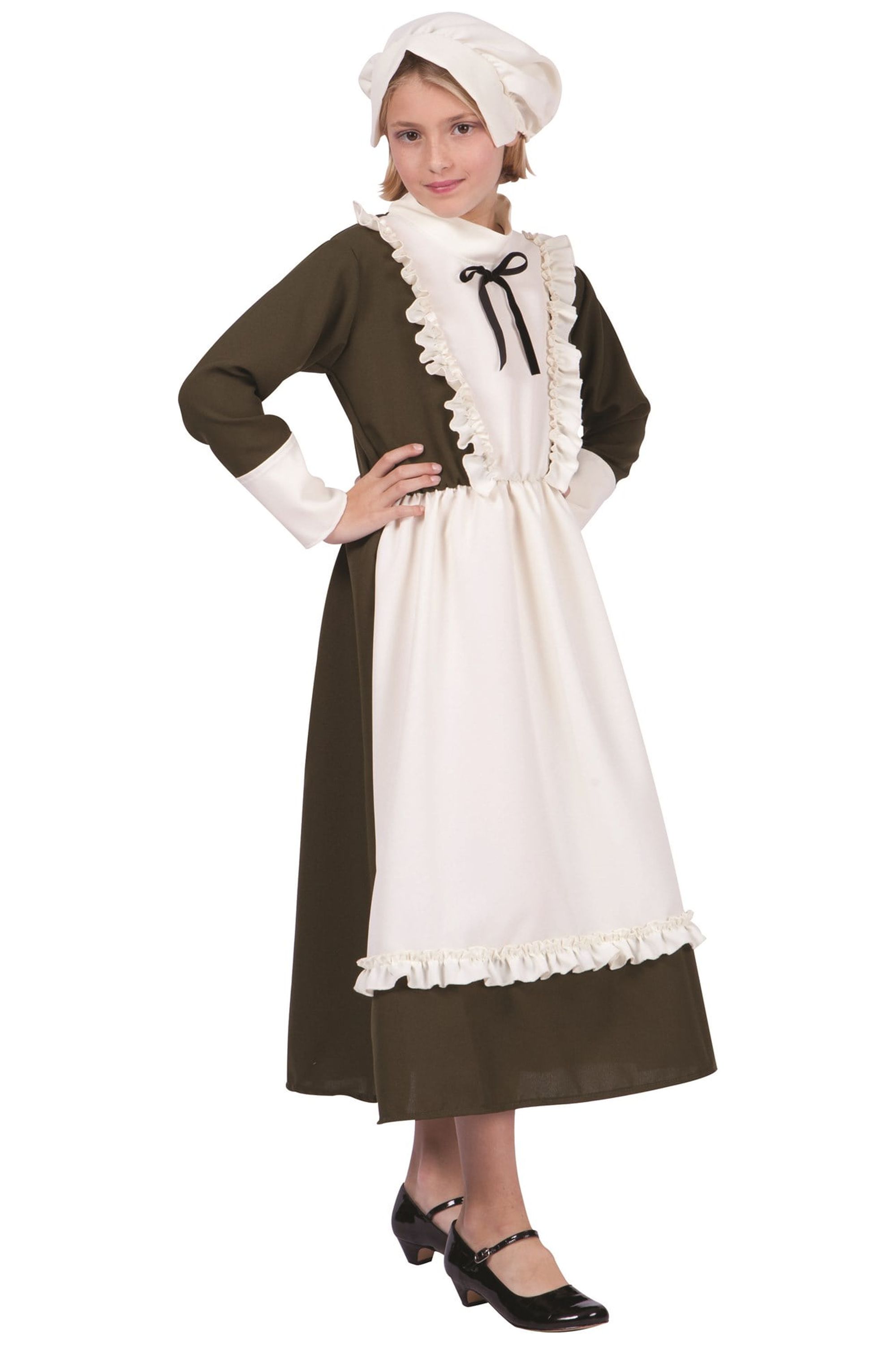 Colonial girl costume walmart clearance