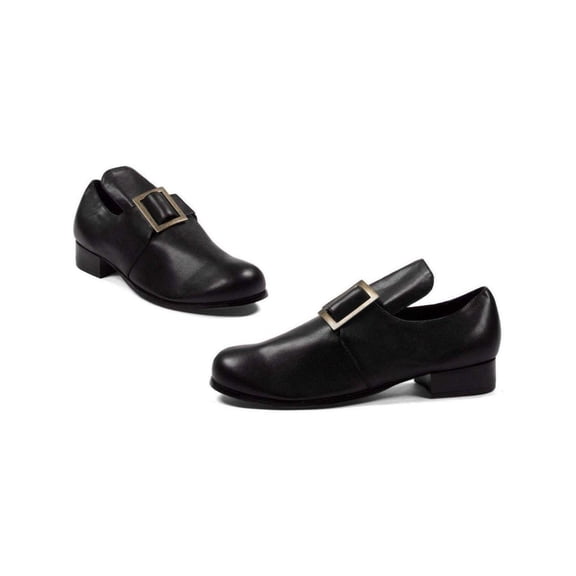 Ellie Shoes Black Colonial Loafer Shoes for Adults, Men's size 10-11