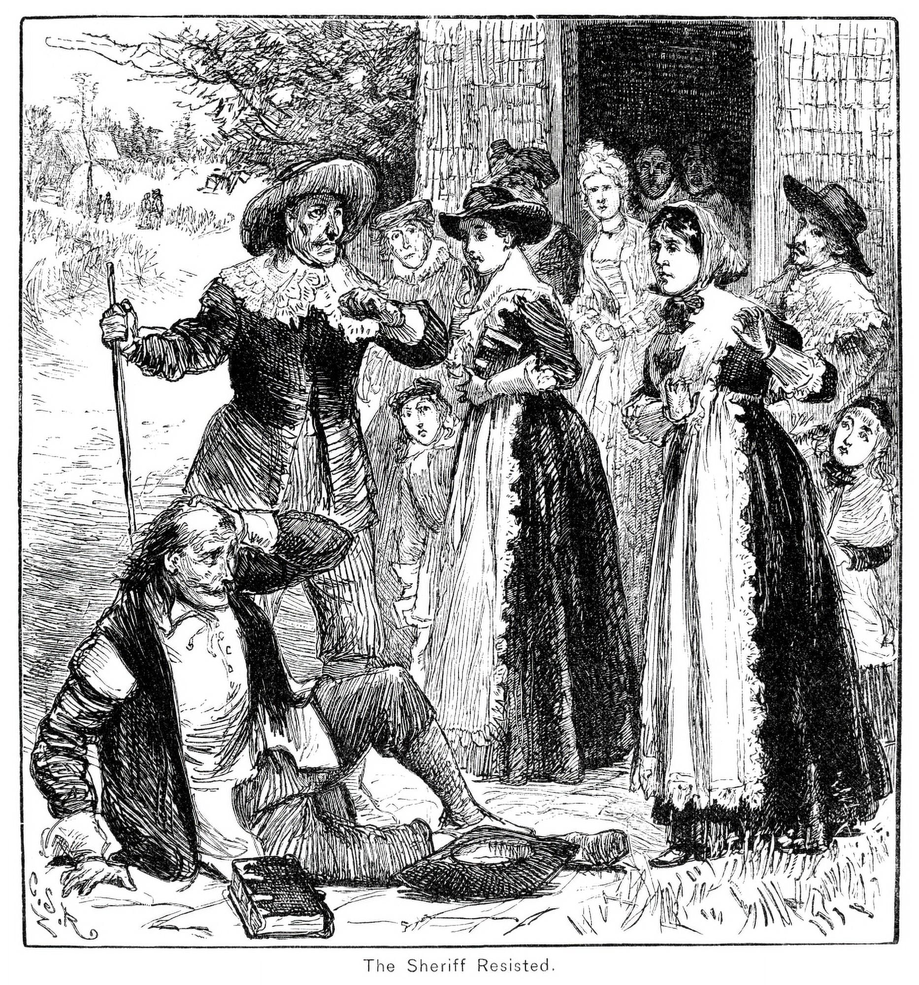 Colonial Sheriff C1680. Na Sheriff In New Hampshire Colony C1680 Slowly ...