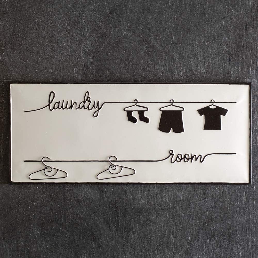Colonial Tin Works Laundry Room Sign (1)