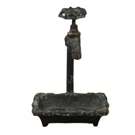 Colonial Tin Works Old Fashioned Water Faucet Bathroom or Kitchen Sink Soap Dish