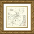 thumbnail image 1 of Colonna 12x12 Gold Ornate Wood Framed with Double Matting Museum Art Print Titled - New Market Virginia - Colonna 1864, 1 of 4