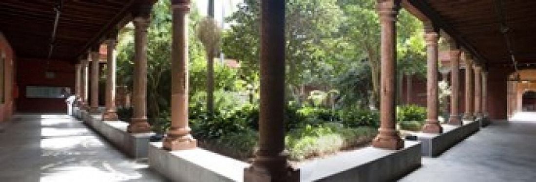 Colonnade of a church Church Of San Agustin San Cristobal De La Laguna Tenerife Canary Islands Spain Canvas Art - Panoramic Images (18 x 7)