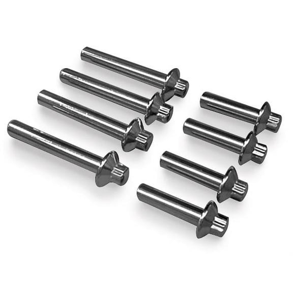 Colony Chrome Polished Head Bolt Kit for Harley-Davidson Big Twin & Sportster V-Twin Engines, 12-Point Dome Top, High Strength Steel (2012-8)