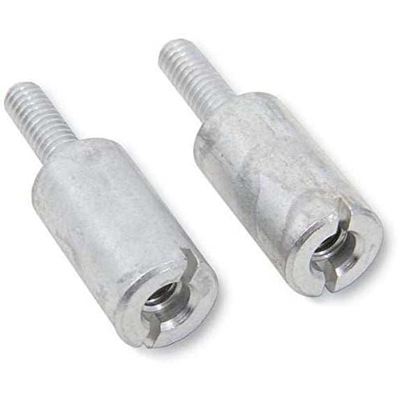 Colony Ignition Timer Cover Stud Kit, Zinc Silver Finish, Sold in Pairs, OEM Replacement for Harley-Davidson (2540-2)