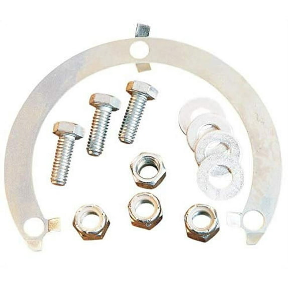 Colony Inner Primary Mounting Kit for 1965-1969 Harley-Davidson Big Twin Shovelhead Electra Glide - Chrome Aluminum OEM Style Hardware (8798-12)
