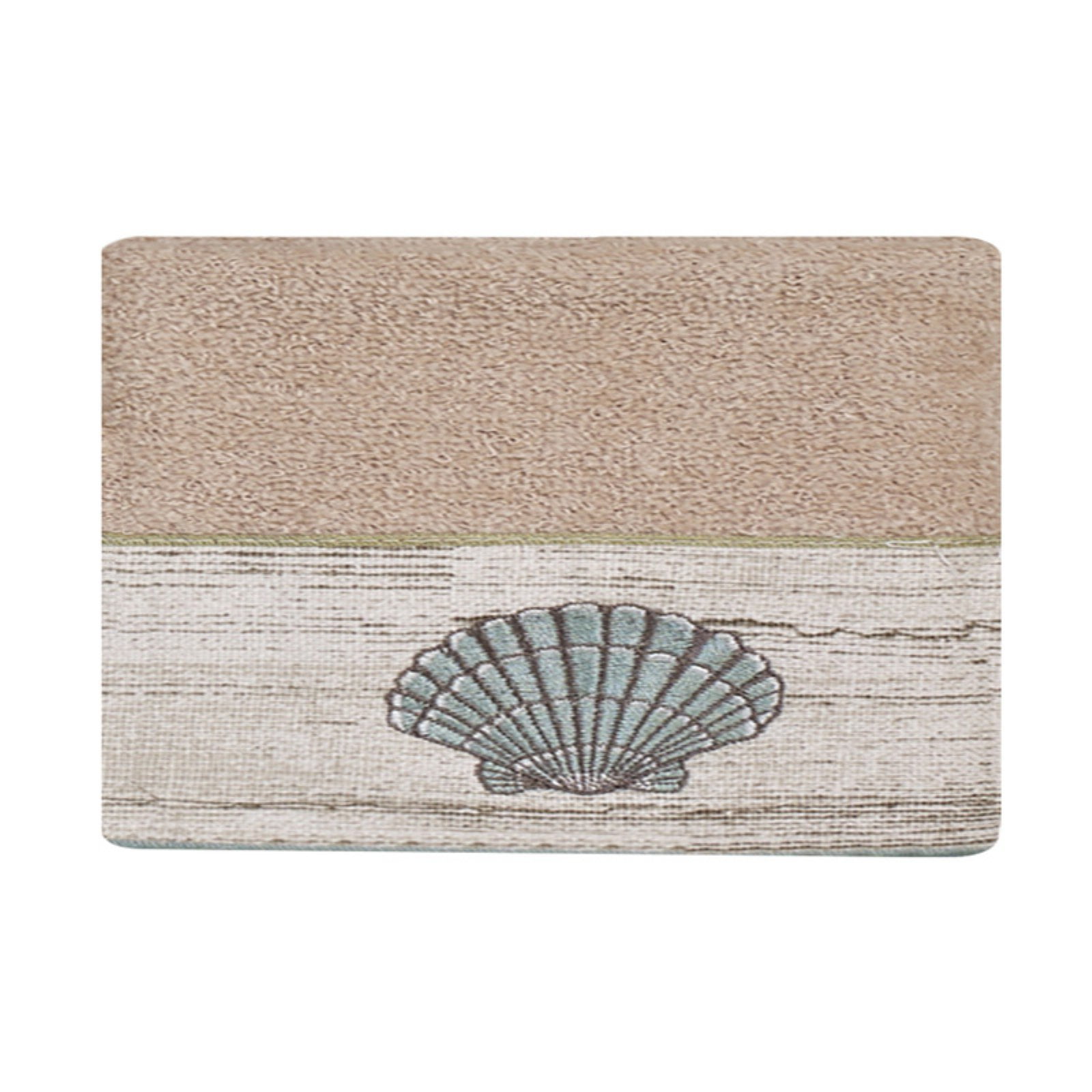 Colony Palm Washcloth - Ivory