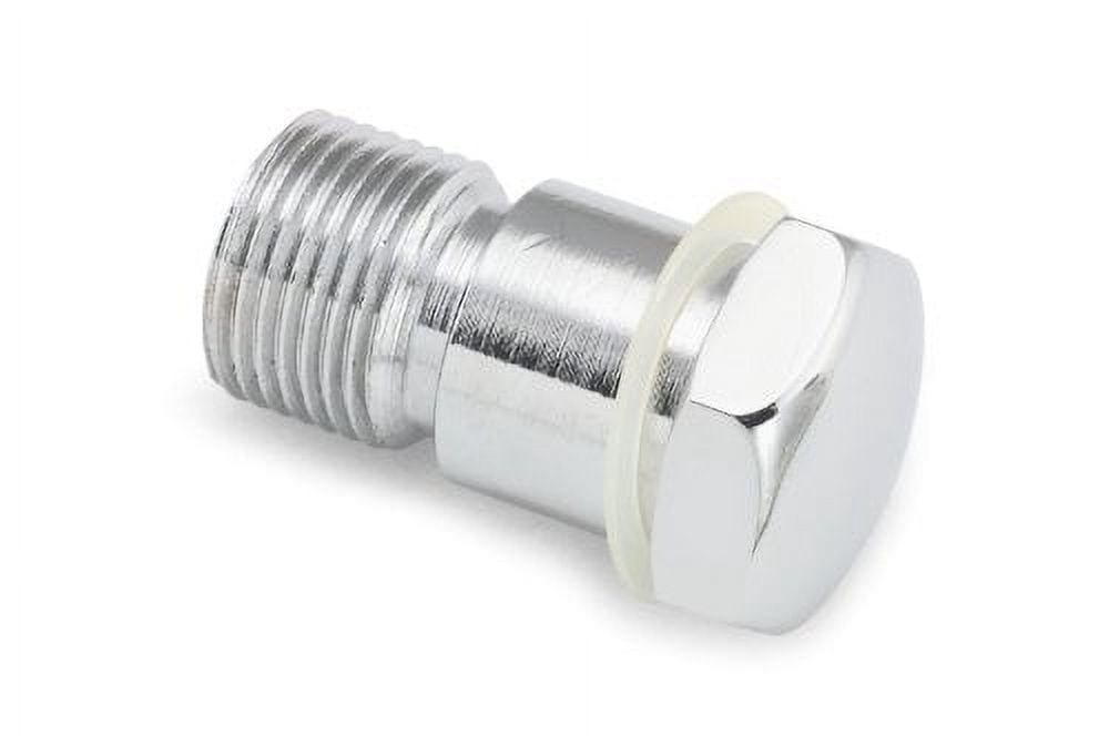 Tacho Plug Colony Tachometer Drive Hole Plug - Chrome 7401-2 - Walmart.com