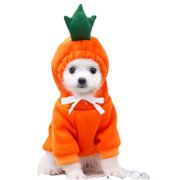 Coloody Cold Weather Costume Dogs Hoodie Sweatshirt Pet Clothes- Fruit Shape Costume Outfit for Puppy Cats Small Medium Dog
