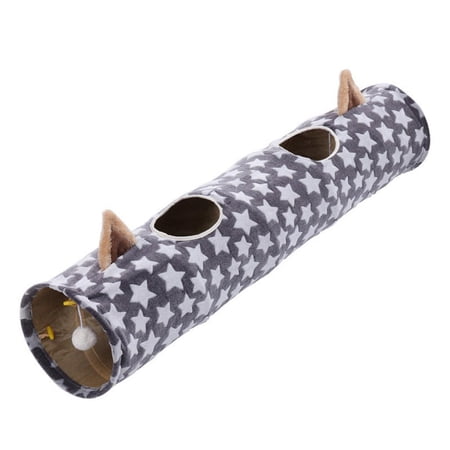 Coloody Collapsible Cat Tunnels Tube for Indoor Cat