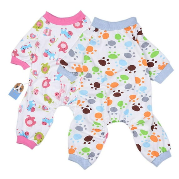 Coloody Cotton Pet Jumpsuits Dogs Cats Onesie Soft Pajamas