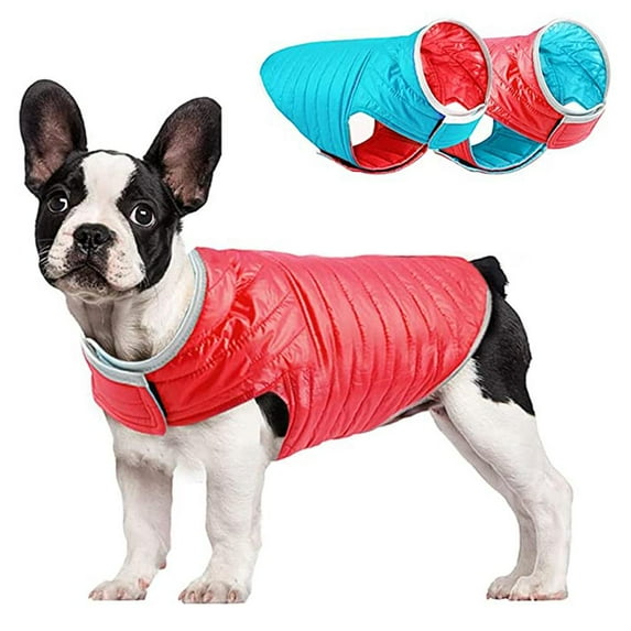 Coloody Dog Double-Sided Down Jacket,Pet Clothes for Small Medium Dogs
