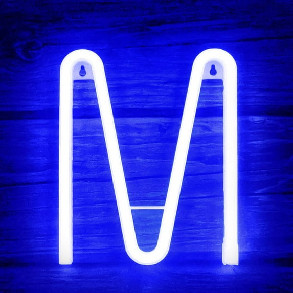 Coloody Light Up Letters Neon Signs Battery/USB Powered Letter Lights Wall Decor