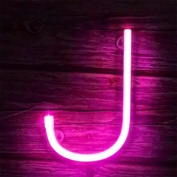 Coloody Light Up Letters Neon Signs Battery/USB Powered Letter Lights Wall Decor