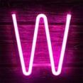thumbnail image 1 of Coloody Light Up Letters Neon Signs Battery/USB Powered Letter Lights Wall Decor, 1 of 6