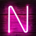 thumbnail image 1 of Coloody Light Up Letters Neon Signs Battery/USB Powered Letter Lights Wall Decor, 1 of 6
