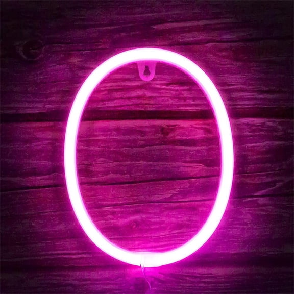 Coloody Light Up Letters Neon Signs Battery/USB Powered Letter Lights Wall Decor