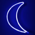 thumbnail image 1 of Coloody Moon Shaped Neon Signs Led Neon Light Art Decorative Lights Wall Decor-Blue Moon, 1 of 2