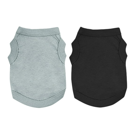 Coloody Pet Dog Shirts Solid Color Round Neck Pet Dog T-Shirts,Apparel for Most Pets Dogs