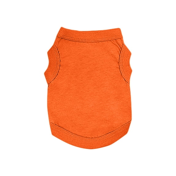 Coloody Pet Dog Shirts Solid Color Round Neck Pet Dog T-Shirts,Apparel for Most Pets Dogs