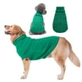 thumbnail image 1 of Coloody Pet Dog Solid color Sweater Autumn and Winter Dogs Clothes, 1 of 6