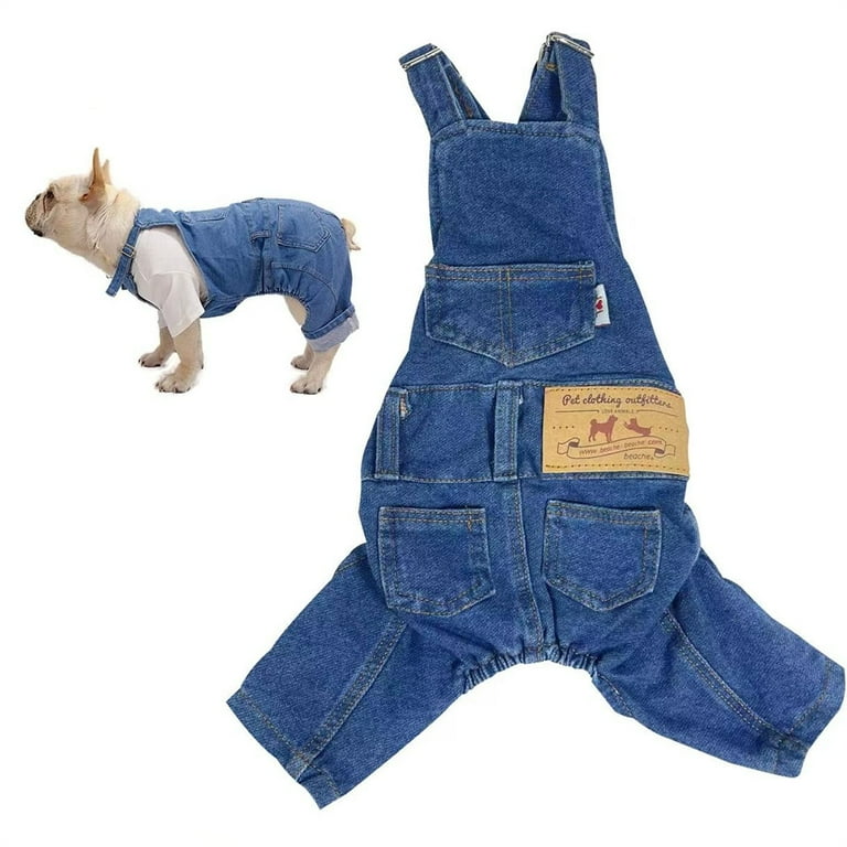 Coloody Tiktok Dog Denim Overalls for Small Medium Large Dogs Cats Walmart