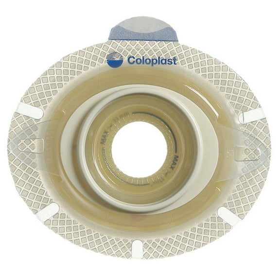 SenSura Click Precut, Extended Wear Ostomy Barrier Double Layer Adhesive 40 mm Flange 5 per Box 10017