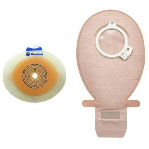 Coloplast 10166, SenSura® Click Filtered Ostomy Pouch, Opaque, 30/Box (642955_BX)